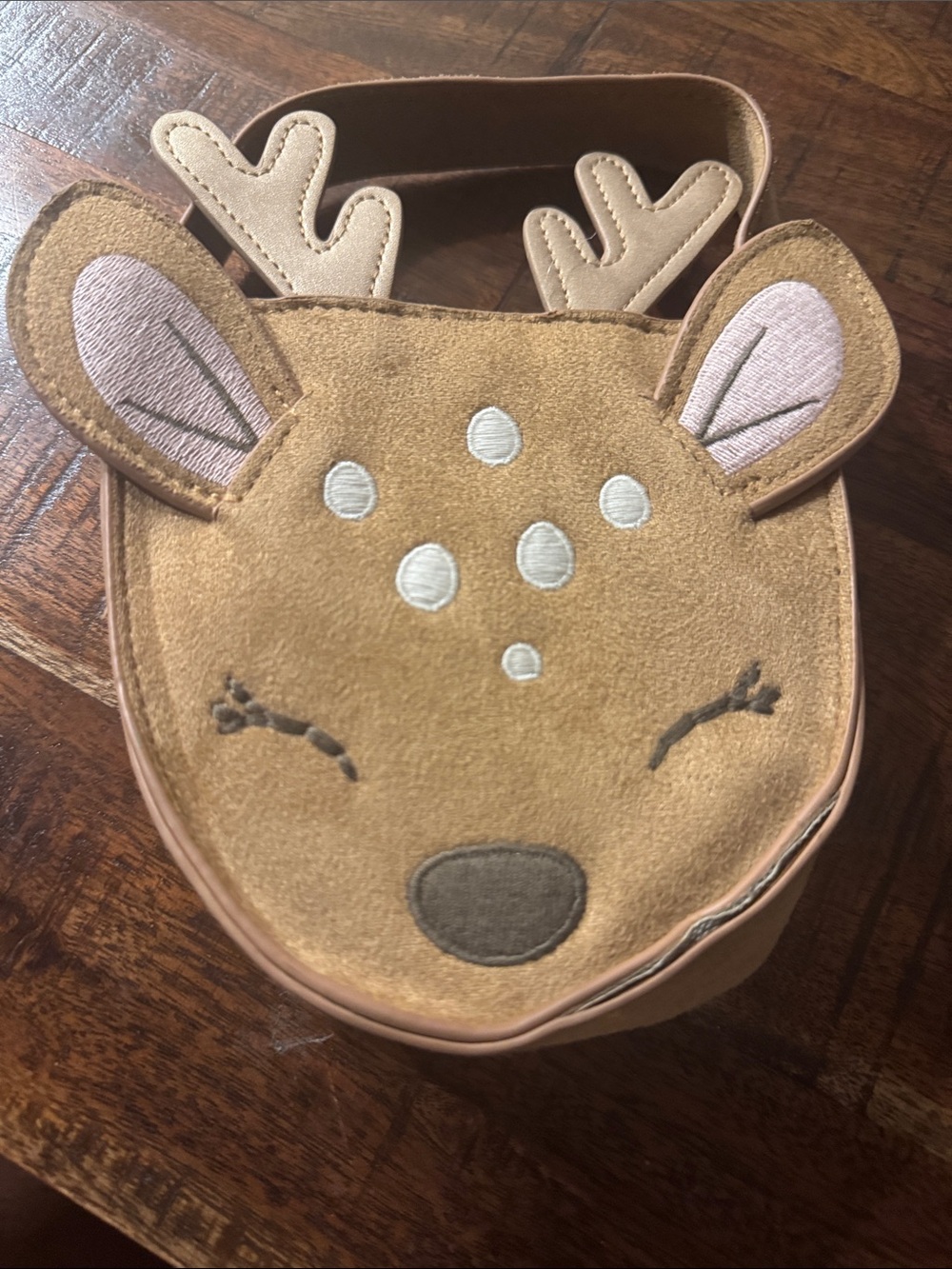 Kids Deer purse in Tan - Cute Animal Purse